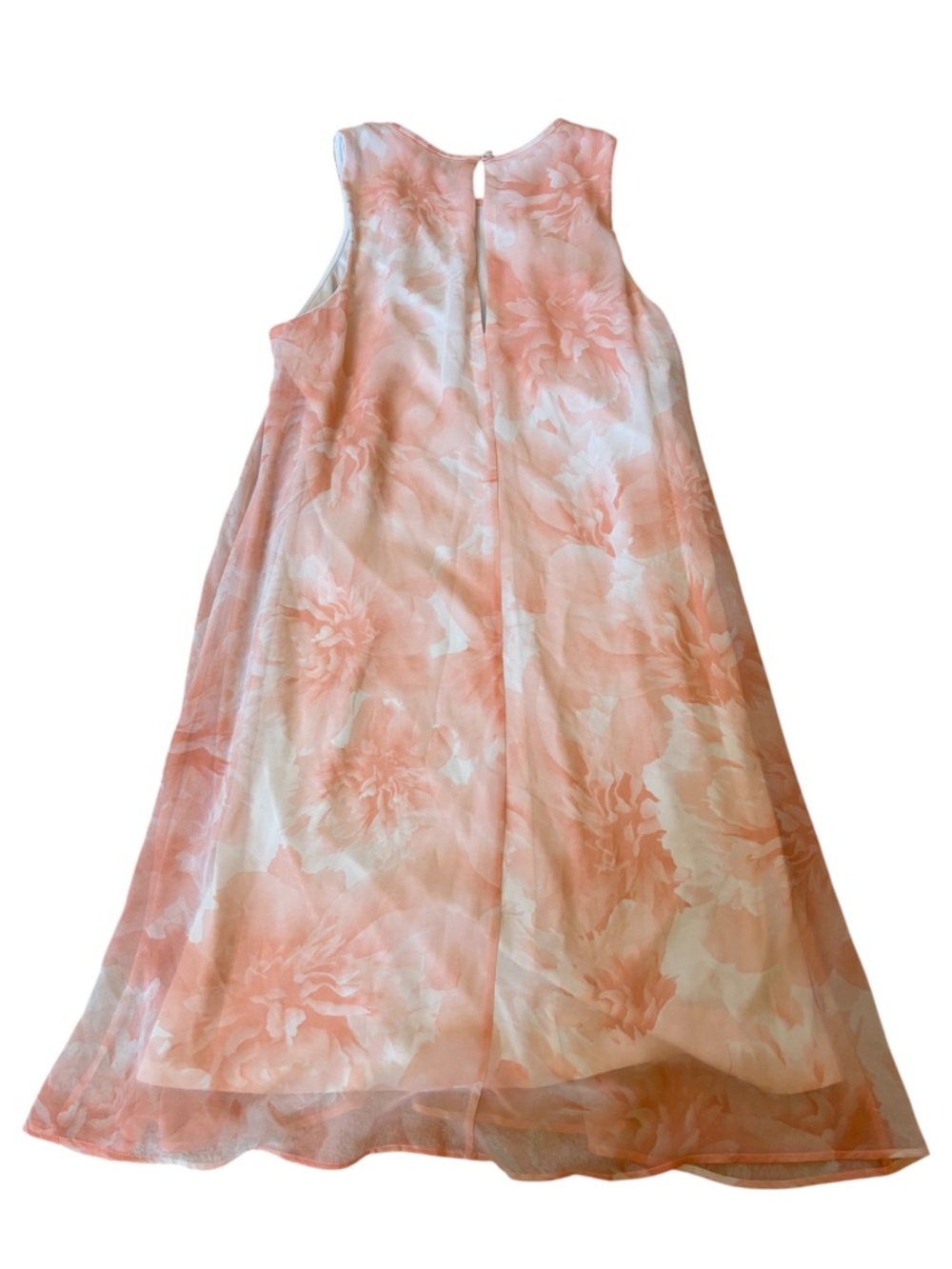 Calvin Klein Pink Floral Dress | Size 6 - Picture 4 of 10